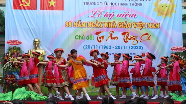 Lễ tri ân chào mừng ngày Nhà Giáo Việt Nam 20.11 NH 2020-2021